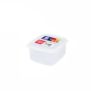 【NAKAYA】日本製方形透明收納/食物保鮮盒(900ML)
