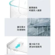【QHL 酷奇】透明無痕耐重浴室置物架-2入-任選單一價(4種規格/加高/耐重/免打孔/瀝水孔)