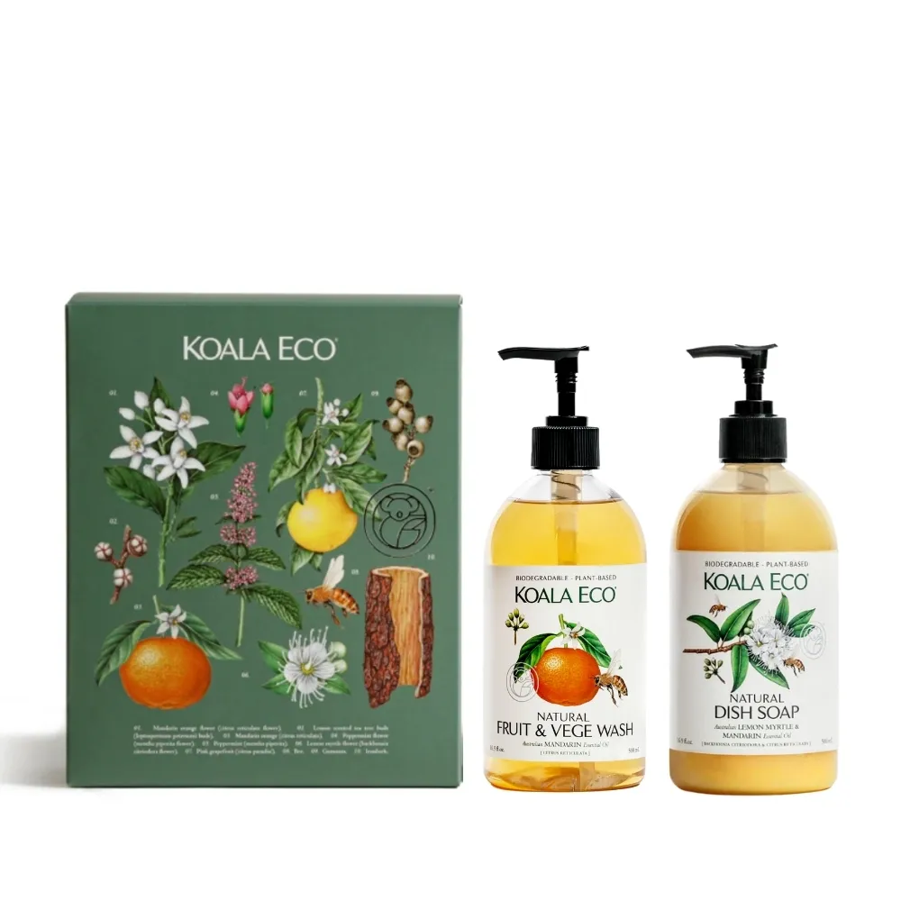 【澳洲科菈 KOALA ECO】瞬間亮晶晶廚用清潔組(無毒/廚房清潔/洗碗精/不銹鋼清潔)