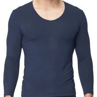 【LIUKOO 煙斗】4件組MIT莫代爾蓄熱保暖V領衫(男內衣/3色/M/L/XL)