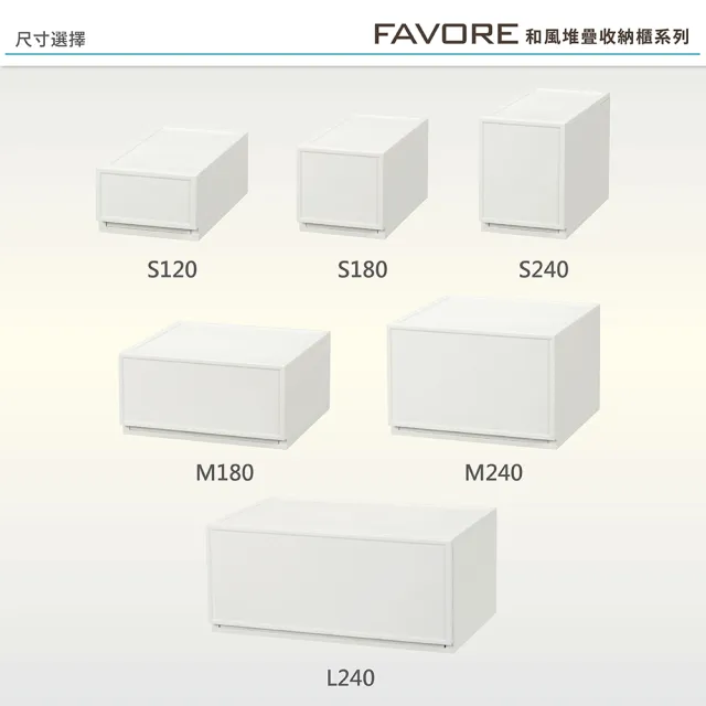 【JEJ ASTAGE】Favore組合堆疊收納抽屜櫃 M240