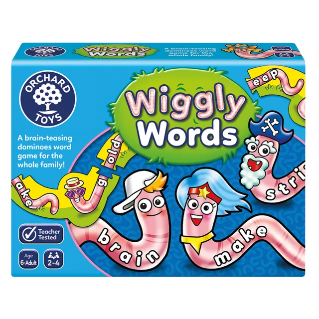 【Orchard Toys】幼兒桌遊-拼音接龍(Wiggly Words)