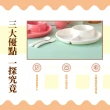 【分格餐盤】日式簡約料理分格盤(廚具 學生 自助餐 4分格 便當餐盤 分隔餐盤 快餐盤)