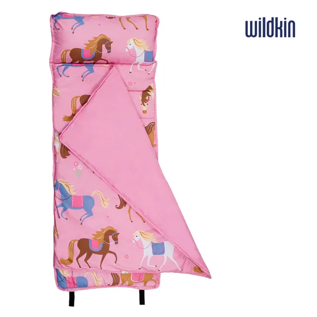 【Wildkin】無毒幼教睡袋/午覺毯/兒童睡袋(49696 凱莉小馬)