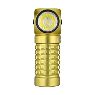 【Olight】電筒王 PERUN MINI KIT Yellow(小雷神 1000流明 強光EDC 附頭燈帶 含原廠電池 台灣總代理)