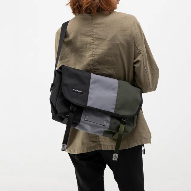 【Timbuk2】Classic Messenger Cordura Eco 13 吋經典郵差包(灰黃配色)