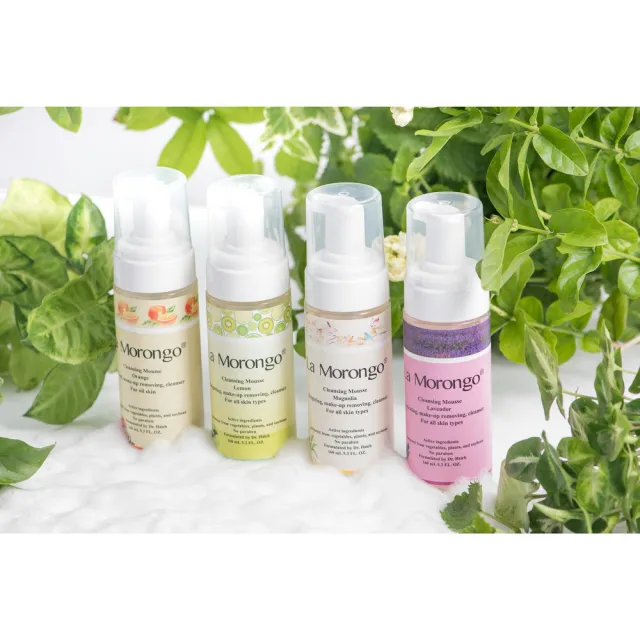 【La Morongo Co. 法國樂木美品】檸檬左旋Ｃ淡斑美白 卸妝洗臉 潔面慕斯 160mL(美白 淡斑 保濕 舒緩 洗臉)