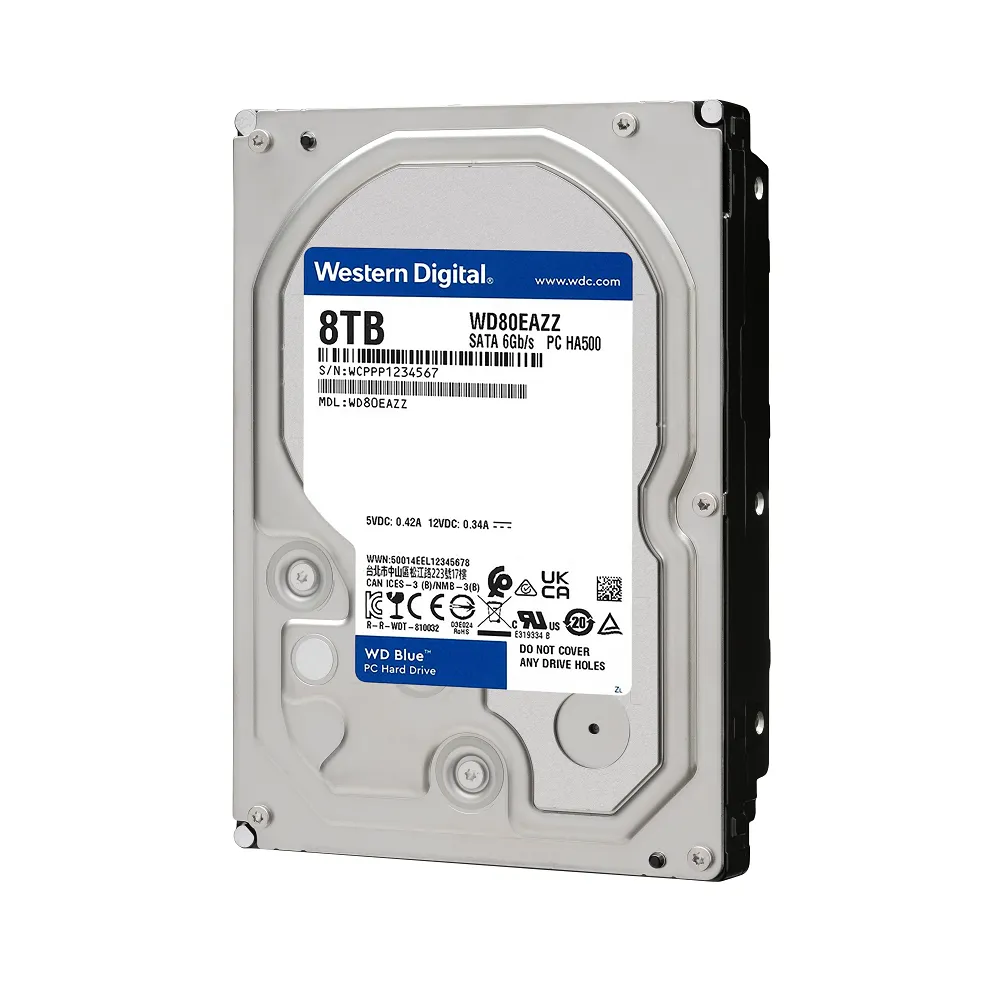 WD80EAZZ HDD 8TB 使用時間：385h(2TB～)｜売買されたオークション情報 