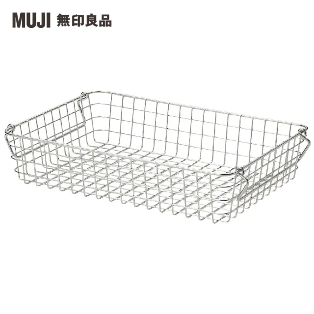 【MUJI 無印良品】不鏽鋼收納籃2