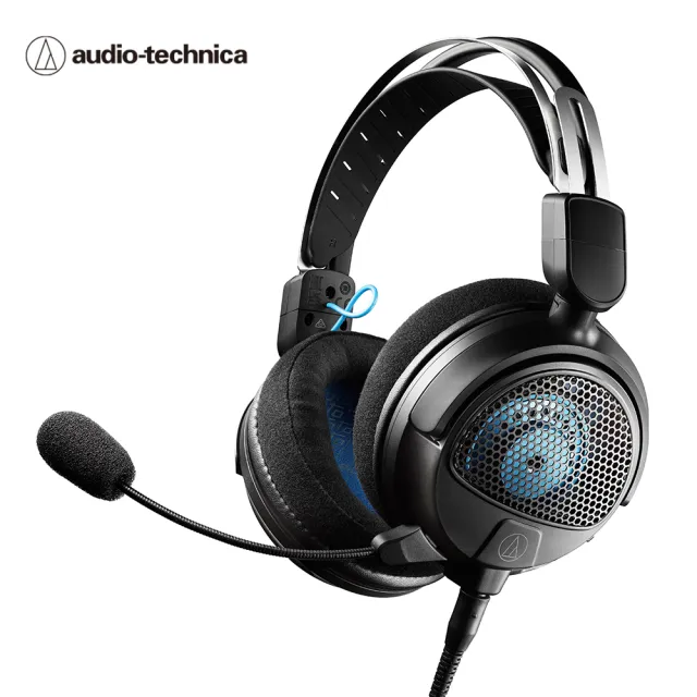【audio-technica 鐵三角】鐵三角 ATH-GDL3 遊戲專用開放式耳機麥克風組