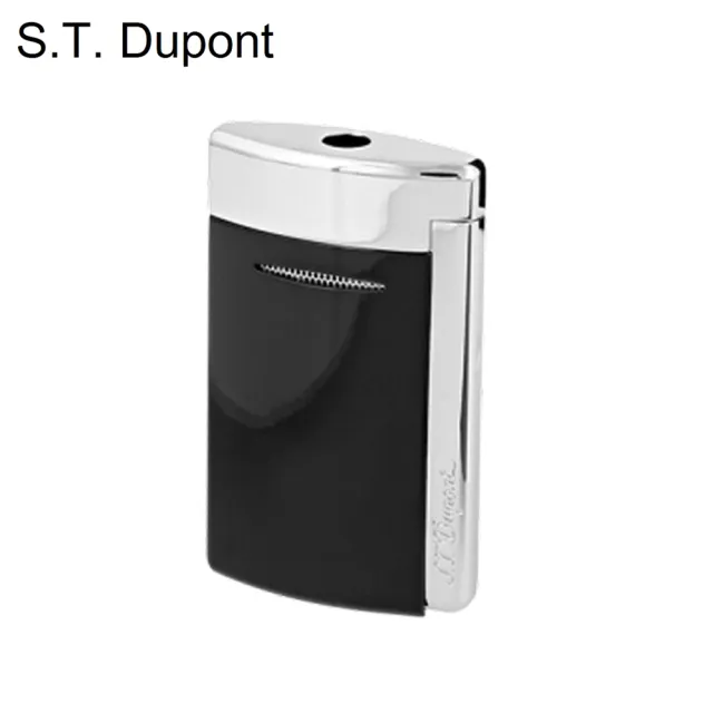 【S.T.Dupont 都彭】MINIJET系列打火機 閃亮黑色(10805)