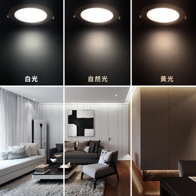 【JOYA LED】台灣製造 LED崁燈 15W 1入(15公分崁入孔 保固二年)