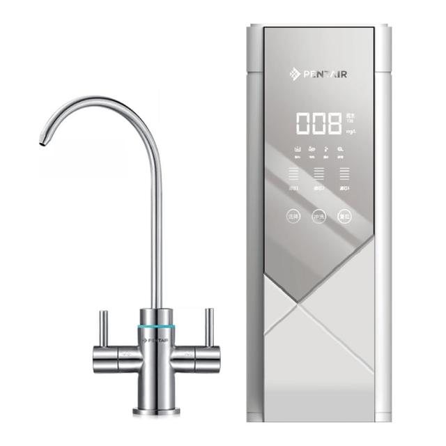 Everpure愛惠浦 V3000 櫥下型淨水器，來自Pentair濱特爾品牌，採用高效濾芯淨水方式，提供2~3公升純淨水產能。中國製造，享1年保固，公司貨正品保證。適閤家庭廚房使用，輕鬆去除雜質，重金屬與細菌，帶來安全飲用水源。安裝簡易，效能穩定，是理想的家用淨水解決方案。