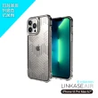 【ABSOLUTE】iPhone 13 Pro Max 6.7吋專用 LINKASEAIR電子蝕刻技術防摔抗變色抗菌大猩猩玻璃保護殼(幾何)