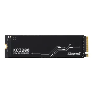 【Kingston 金士頓】KC3000 4TB M.2 PCIE 4.0 SSD 固態硬碟(★SKC3000D/4096G)