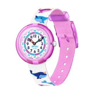 【Flik Flak】WHALE-ICORN 鯨 菲力菲菲錶 手錶 瑞士錶 錶(31.85mm)