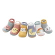 【JoyNa】3雙入-兒童鬆口地板襪子 雲朵天氣船襪