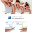【西班牙Velfont】竹漿纖維 嬰兒床床包式防水保潔墊 60x120公分(2件組- 全年適用)