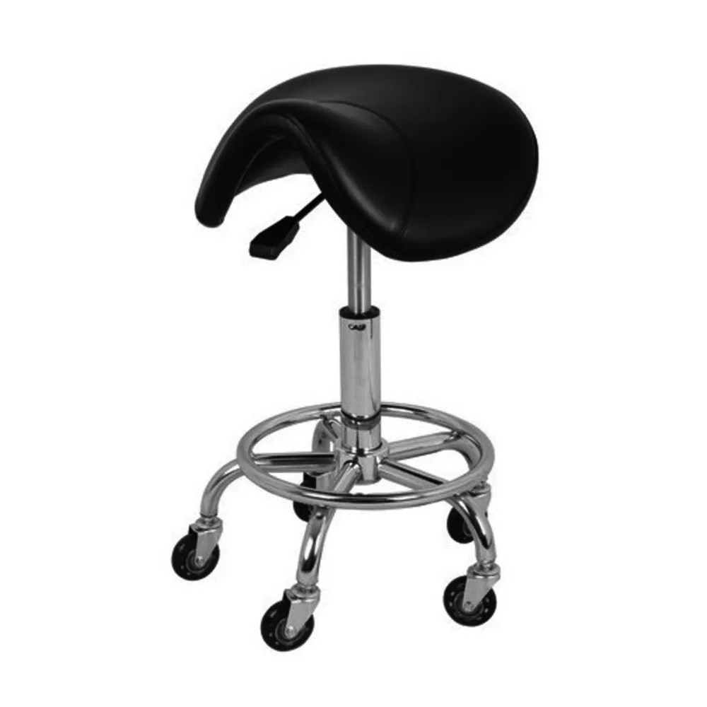 【神寶寵物】不夾毛輪馬鞍椅 GC-002 美髮椅 美容椅 工作椅(溜冰輪式設計)