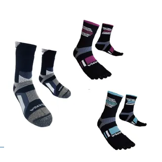 【WOAWOA】銀纖維美麗諾羊毛襪1雙+能量加厚五趾襪2雙(9743792)