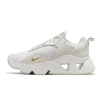 【NIKE 耐吉】休閒鞋 RYZ 365 II 海外限定款 運動 女鞋 小金勾 厚底 增高 穿搭 孫芸芸 白金(CU4874-102)