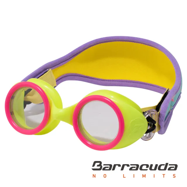 【Barracuda 巴洛酷達】泳鏡 兒童 防霧 #90355(適用4-8歲)