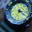 【SEIKO 精工】Prospex 200米潛水機械錶-42.4mm 送行動電源(SRPF35K1/4R36-08B0Y)