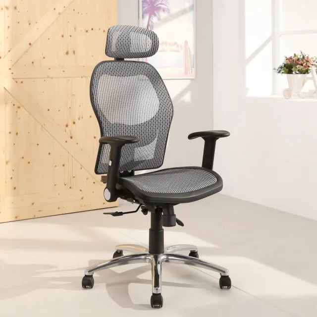 【LOGIS】新洛亞專利網布全網電腦椅(辦公椅 主管椅)