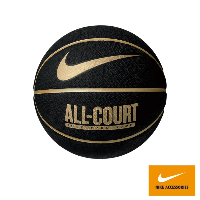 NIKE 耐吉 籃球 7號球 室外球 EVERYDAY ALL COURT 8P 黑金 N100436907007