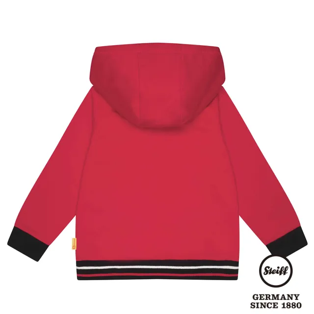 【STEIFF】熊頭童裝 經典熊頭 連帽長袖T(長袖上衣)