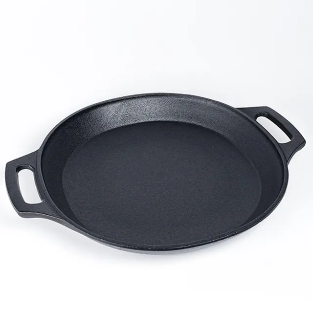 【南部鐵器】福介商店 日本鑄鐵鍋 鳳文堂 西班牙海鮮燉飯鍋 29cm IH爐可用 鑄鐵烤盤 燉菜 煎肉 烤肉