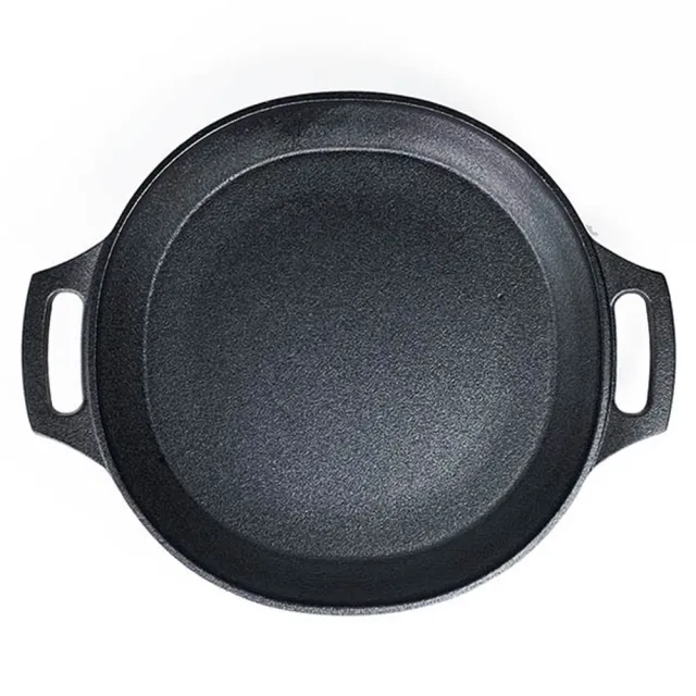【福介商店】南部鐵器 日本鑄鐵鍋 鳳文堂 西班牙海鮮燉飯鍋 29cm IH爐可用 鑄鐵烤盤 燉菜 煎肉 烤肉