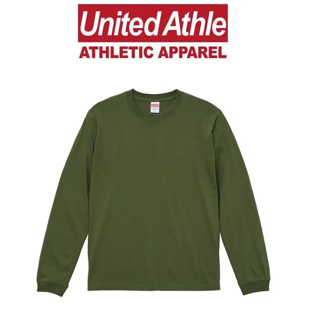 【United Athle】無印素色薄款長袖上衣 螺紋衛衣(男女可穿 日本UA)