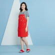 【YVONNE 以旺傢飾】紳士剪影狗料理圍裙(紅)