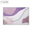 【Caldo 卡朵生活】紫粉斑紋臥室絨毛地墊