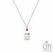 【City Diamond 引雅】手作天然珍珠聖誕雪人圍巾項鍊交換禮物(手作設計系列)