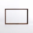 【HOLA】復古玻璃窗花原木托盤30x20cm