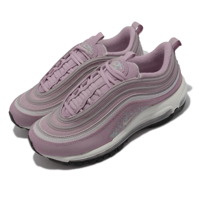 NIKE 耐吉 休閒鞋 Air Max 97 運動 女鞋 經典款 氣墊 避震 反光 球鞋穿搭 紫 銀(DH0558-500)