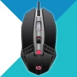 【HP 惠普】有線電競滑鼠  M270 黑(炫彩滑鼠 電競滑鼠 有線滑鼠 USB滑鼠)