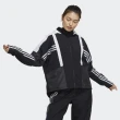 【adidas 愛迪達】外套 運動外套 休閒外套 女外套 黑 STR W JKT COLOR(H09730)