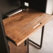 【Trohome 拓家設計家具】雙門實木收納餐櫃(此為訂製品 交期依尺寸另行確認/電器櫃/置物櫃/櫃子)