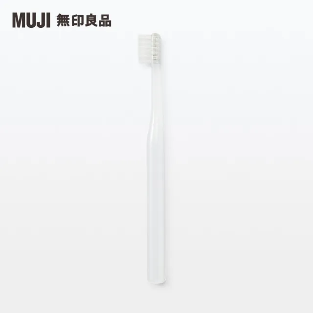 【MUJI 無印良品】聚丙烯兒童牙刷/白.全長約135mm