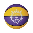【NIKE 耐吉】籃球 7號球 運動 LEBRON PLAYGROUND 8P 2.0 黃紫 N100437257507