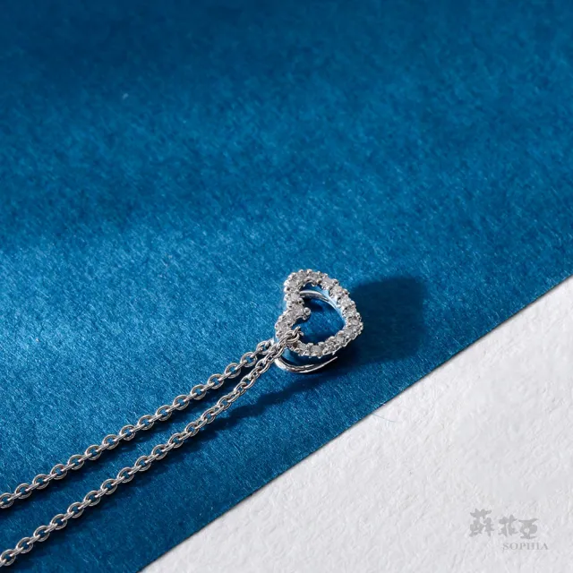 【蘇菲亞珠寶】滿分愛戀 14WK 鑽石項鍊