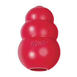 【KONG】Classic / 紅色經典抗憂鬱玩具 M號（T2）(狗玩具/犬玩具)