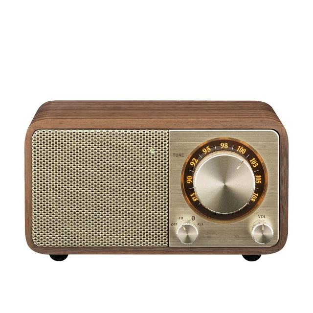 【SANGEAN 山進】SANGEAN 復古藍牙喇叭收音機(WR-7X)