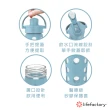 【lifefactory】玫瑰粉 掀蓋玻璃水瓶350ml(AFCN-350-RSLP)