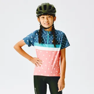 【ADISI】青少年抗UV快乾短袖自行車衣ABL2192208(輕量 吸濕排汗 速乾 抗紫外線 防曬)