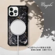 【apbs】iPhone 13 Pro Max / 13 Pro / 13軍規防摔皮革磁吸手機殼-經典牛紋(多圖可選04-支援MagSafe)