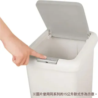 【NITORI 宜得利家居】垃圾桶 20L 踏板按壓2用 GY 垃圾桶